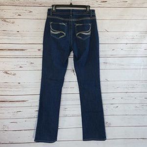 Cato classic fit dark wash, stitched pockets